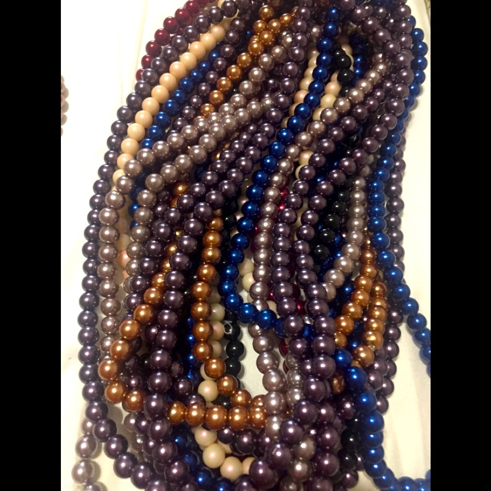 Necklace beads
